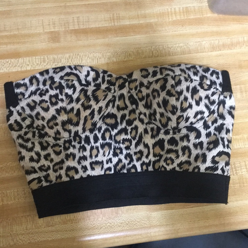 | Cheetah Crop Top/ Bandeau |